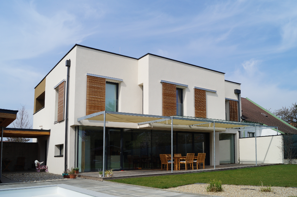 Einfamilienhaus in Deutsch Wagram; Bauherr: privat; Baubeginn: 12/2011; Fertigstellung: 05/2013