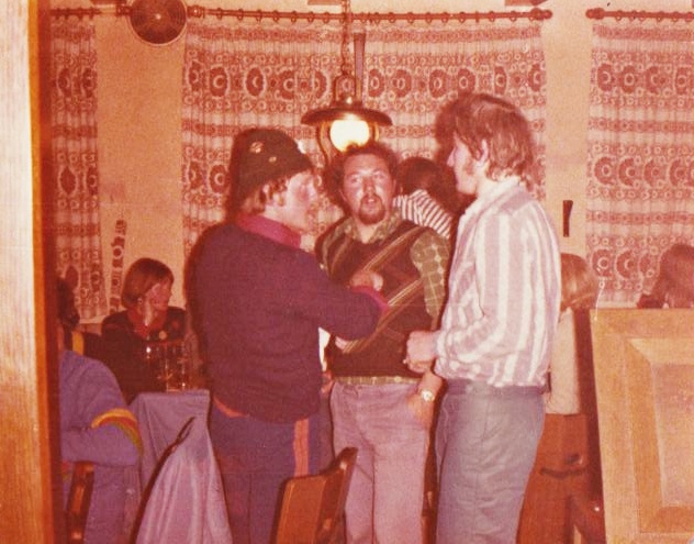 Walter Z. und Pit J. im angeregten Gespräch