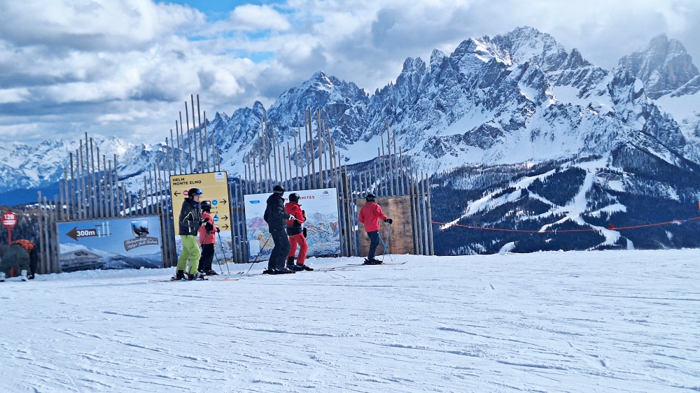 Im Dreizinnen - Skigebiet
