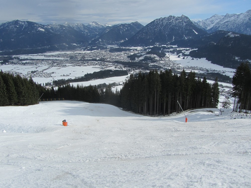 Panoramablick in Reutte