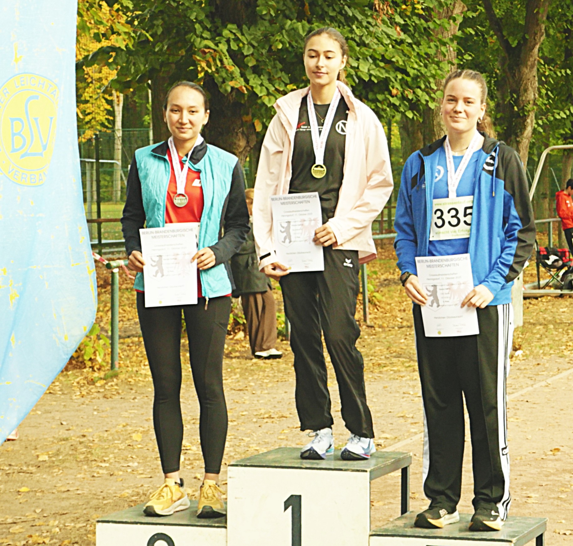 Siegerehrung U20, Hanna Rang 3