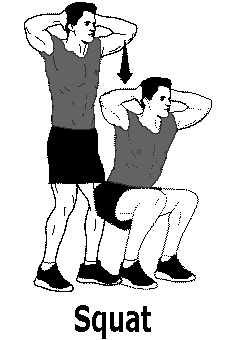 Exercice de musculation à domicile