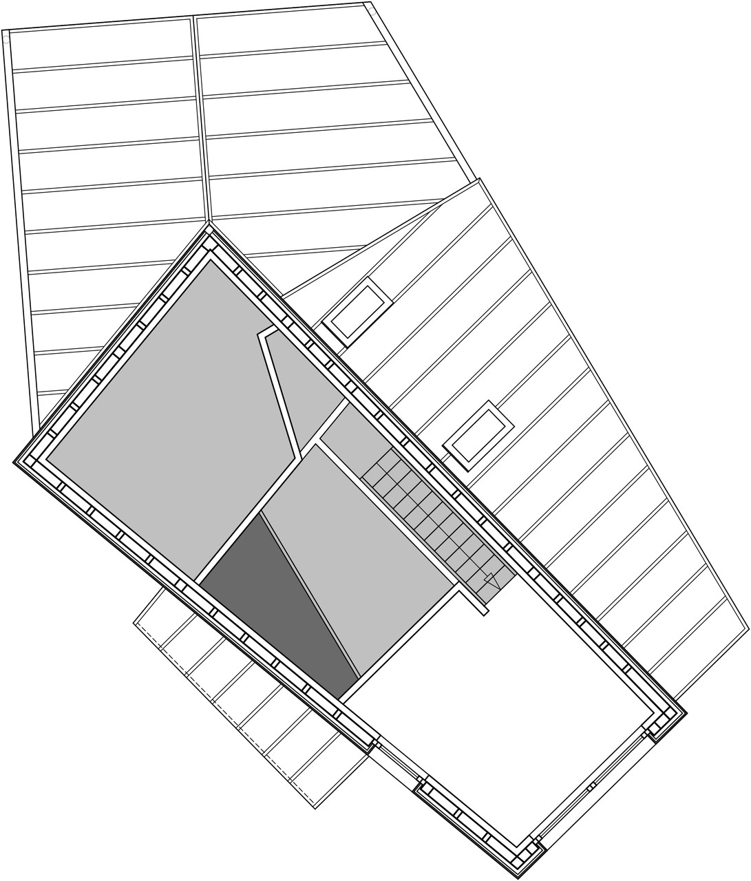 Plan étage 2