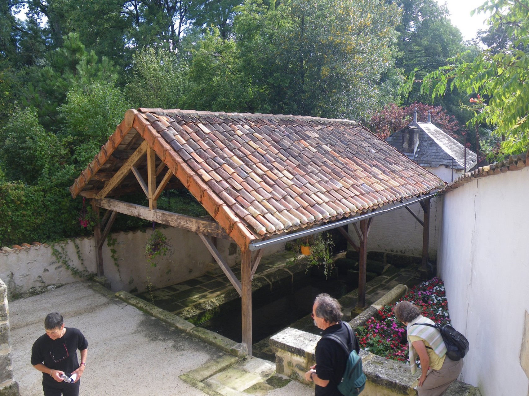 Le lavoir restauré de Javrezac