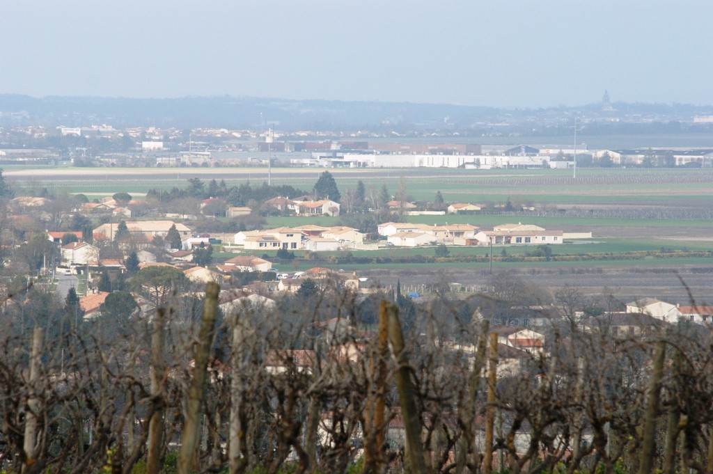 Vue sur la ville de Cognac