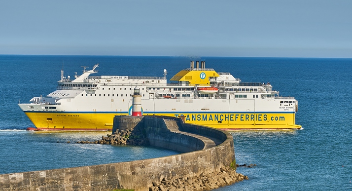13yr old Ben Harris won the Port category with a great shot of the ferry passing the breakwater