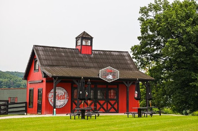 Jim Beam American Stillhouse ジム ・ ビーム蒸留所の施設の一部