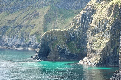 アントリム州の海岸の画像