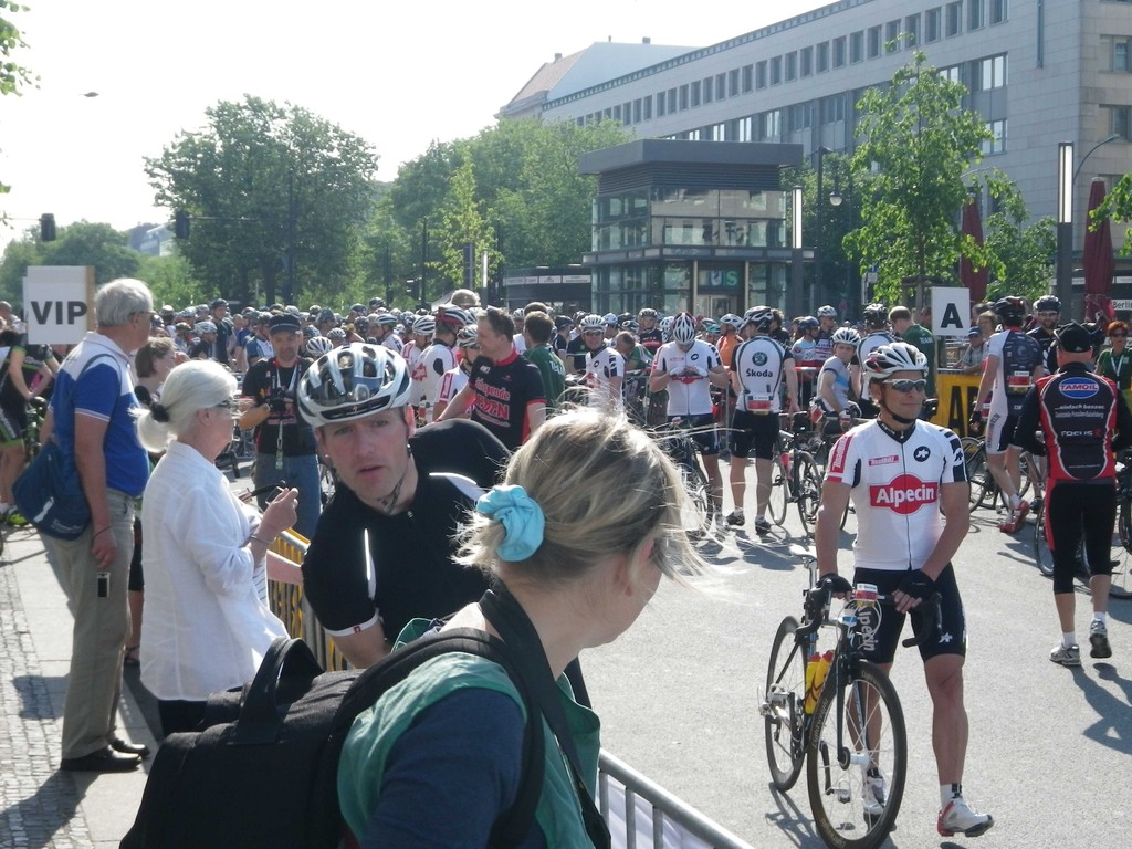 kurz vor dem Start...