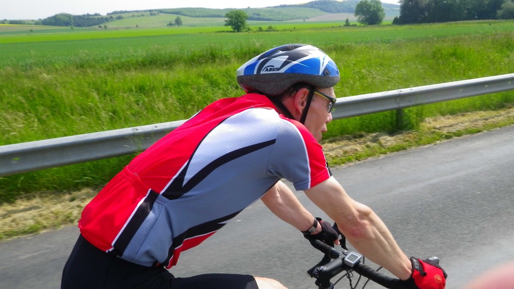 Alle waren guter Dinge, bis nach 30km...