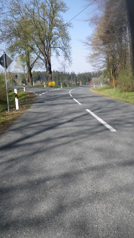 Gemütlich gings hoch..