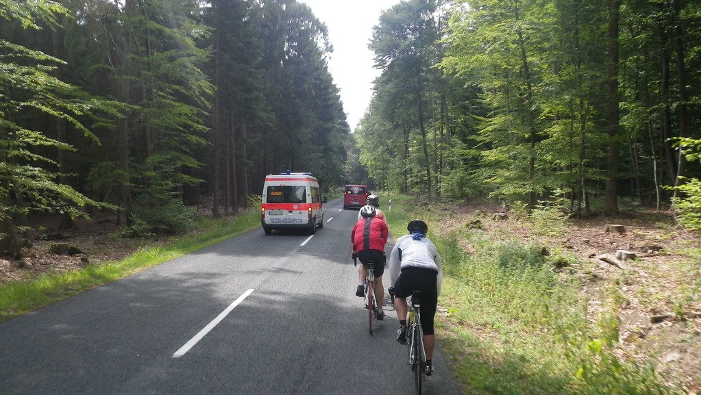 Nach den Jedermännern hieß es dranhängen an den Besenwagen.