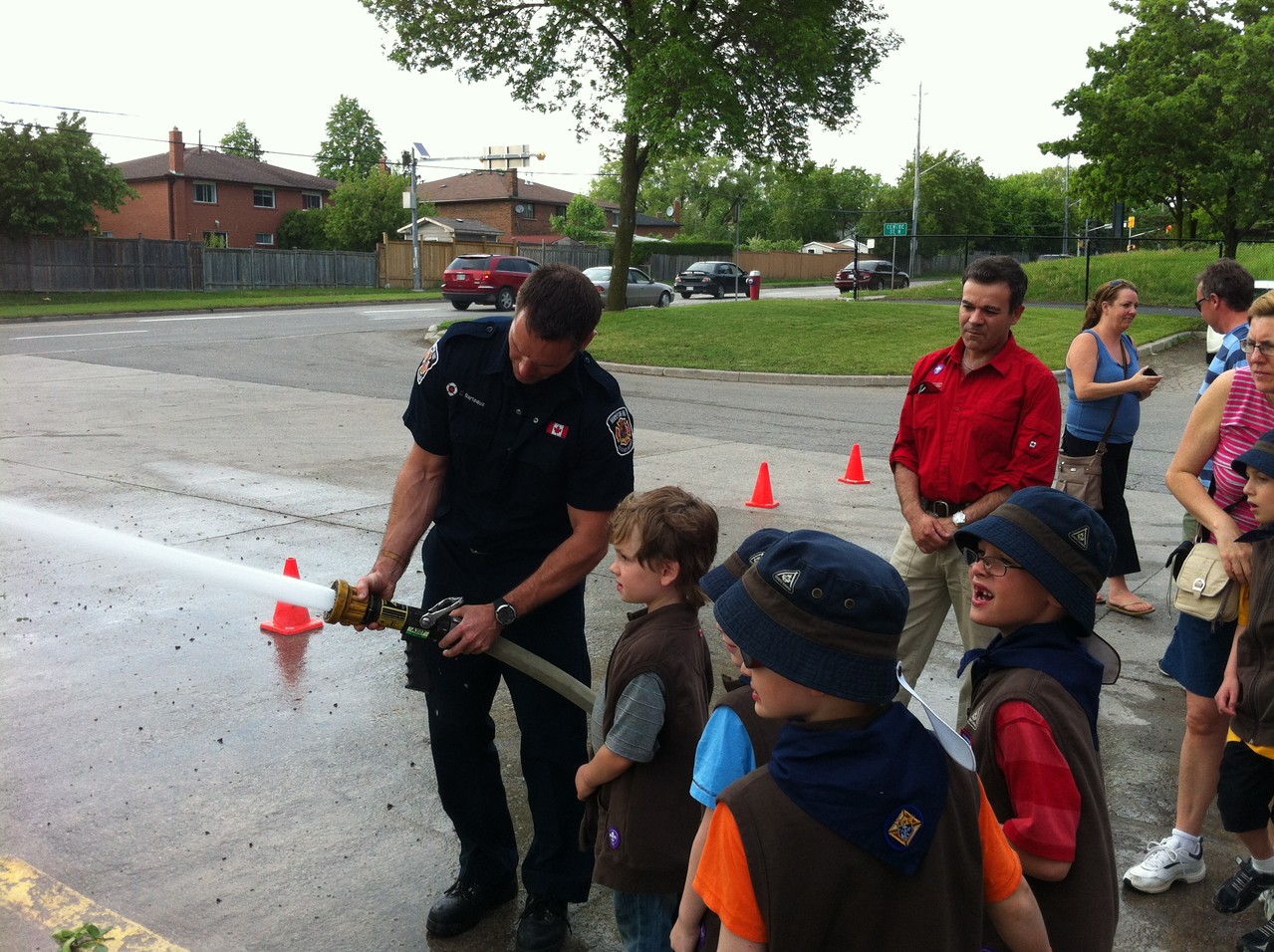 Fire Department Tour - May 22, 2013