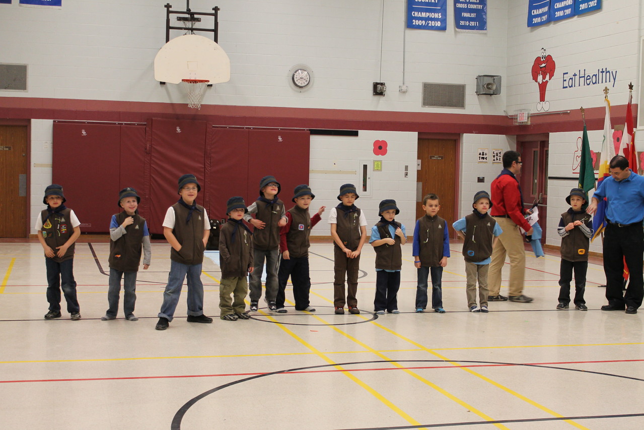 Beaver's Investment Ceremony - Nov. 14, 2012