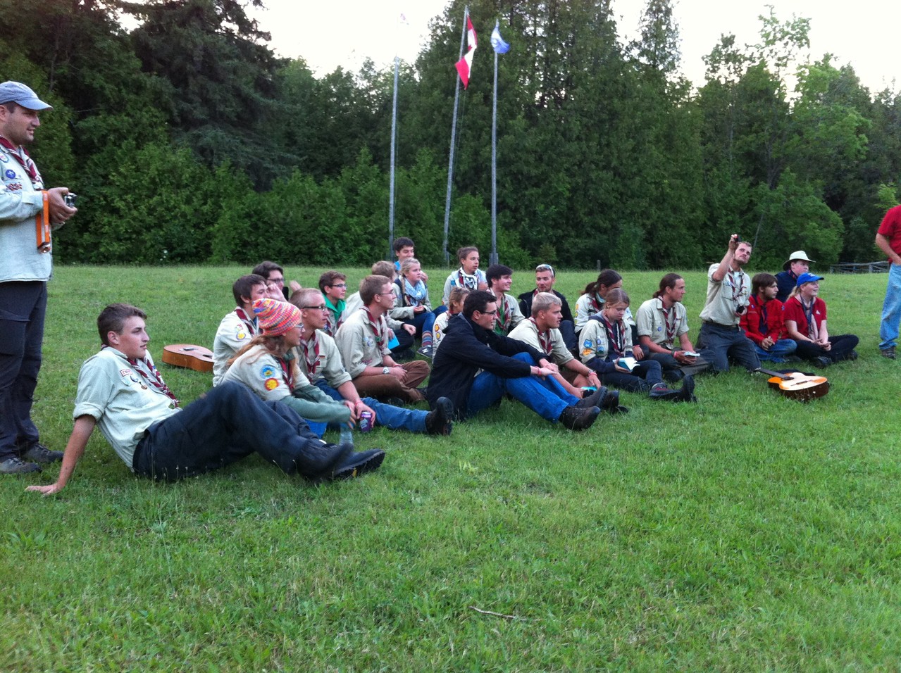 German Scouts Visit - August 3
