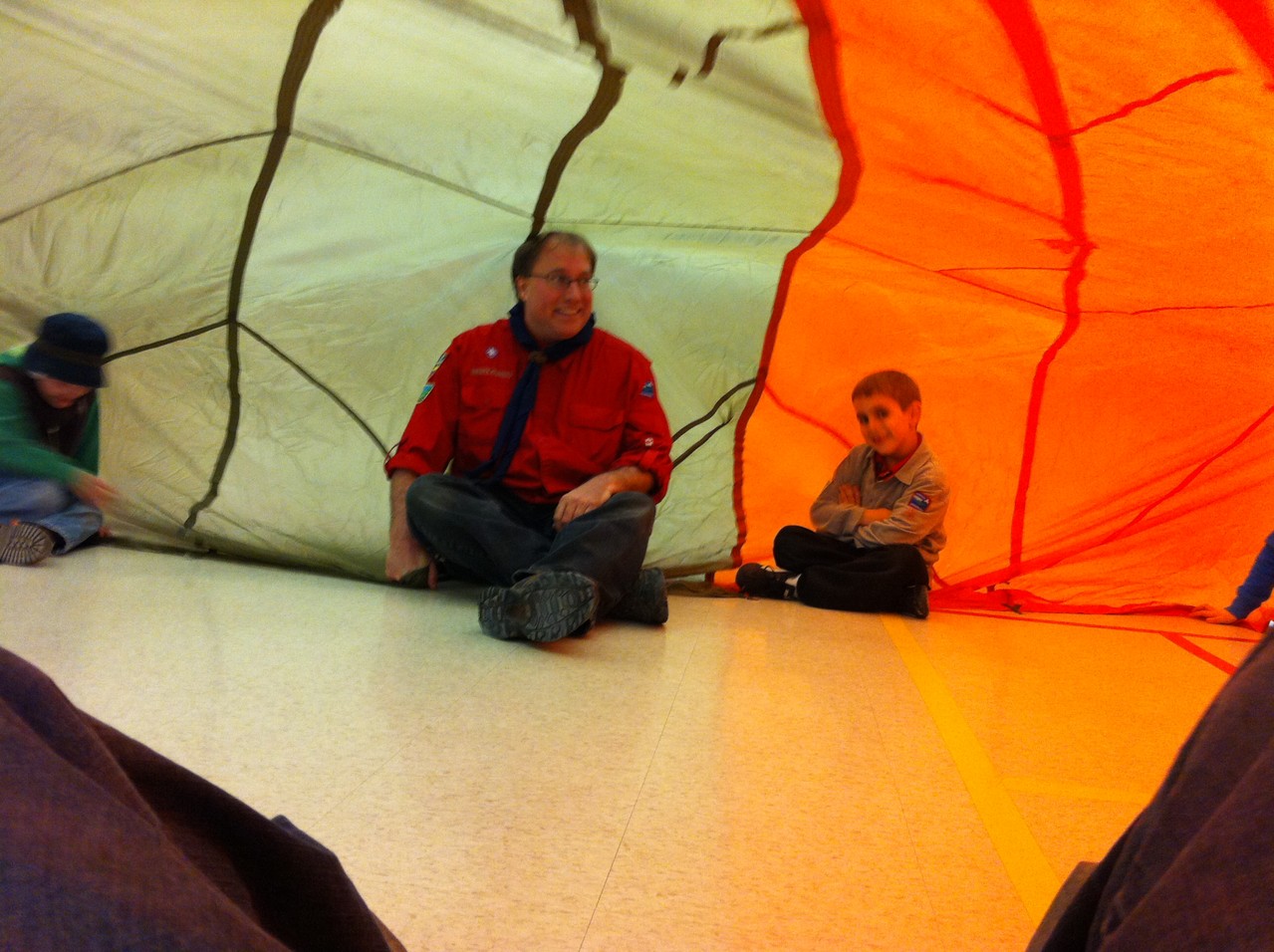 Simulating a Mushroom with a Parachute - - Nov. 21, 2012