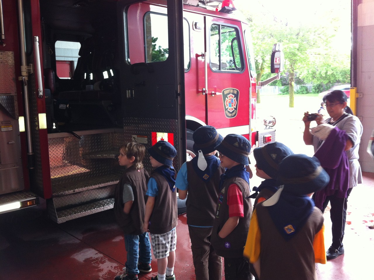 Fire Department Tour - May 22, 2013