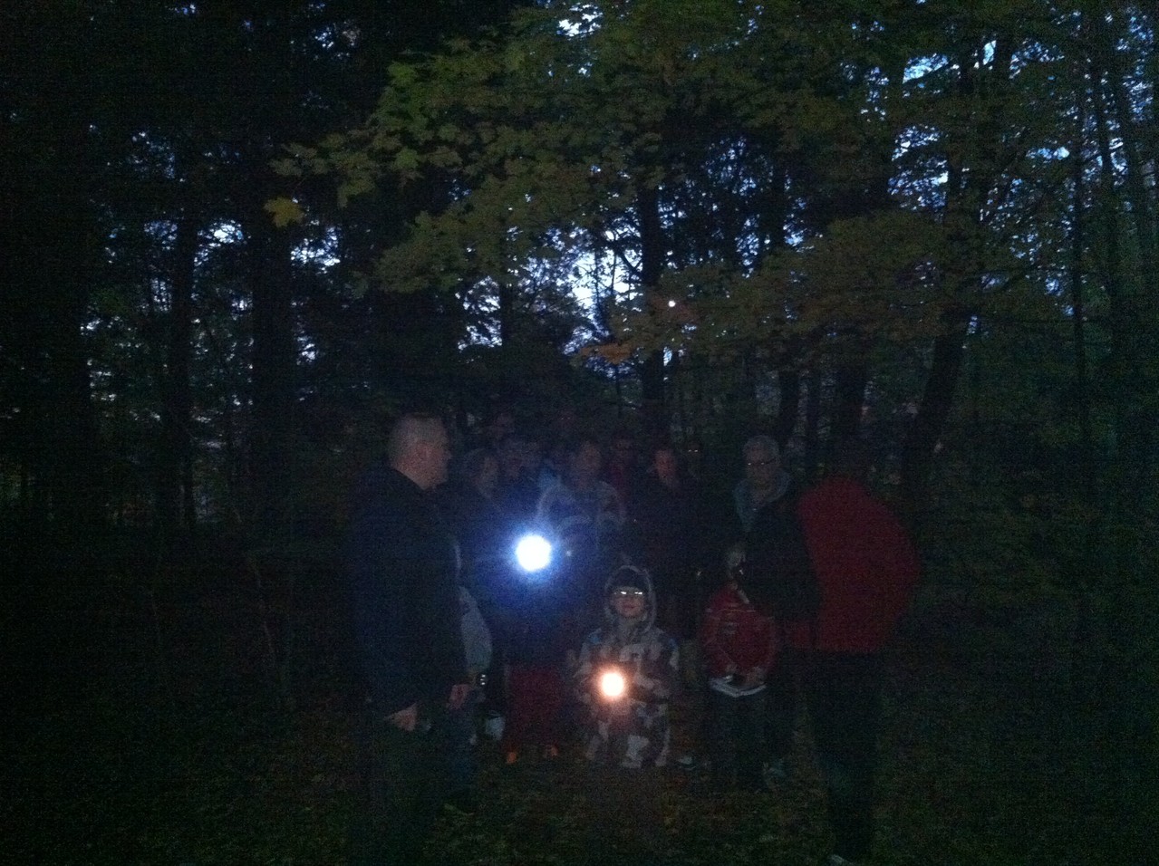 Hike on the Esker Lake Trail - Oct. 17, 2012