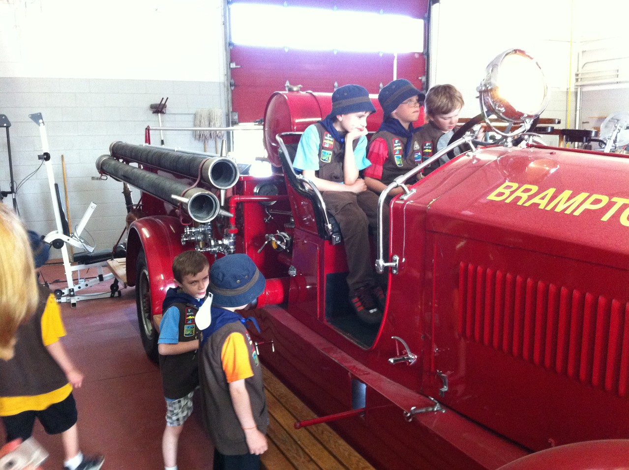 Fire Department Tour - May 22, 2013