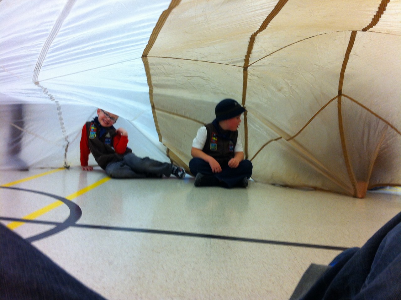 Simulating a Mushroom with a Parachute - - Nov. 21, 2012
