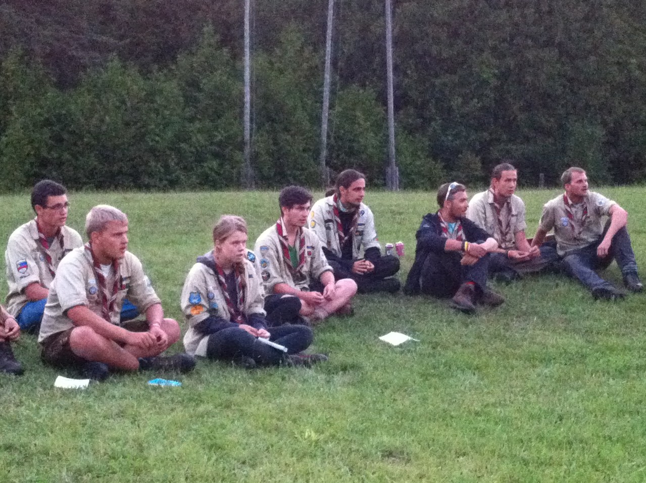 German Scouts Visit - August 3