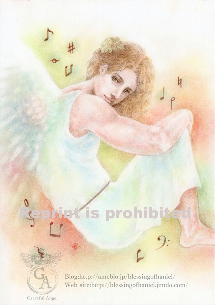 オリジナル天使画、妖精画などのアート作品 - blessingofhaniel