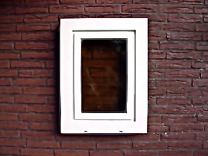 Erfolgreich renoviertes Kunststoff-Fenster - wie neu - mit Bergotec Kunststoff-Fenster-Lack 