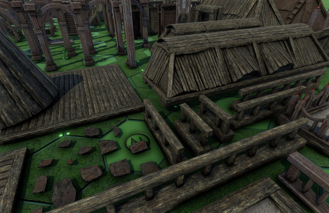 Roof, Floors, Fences & Arcs