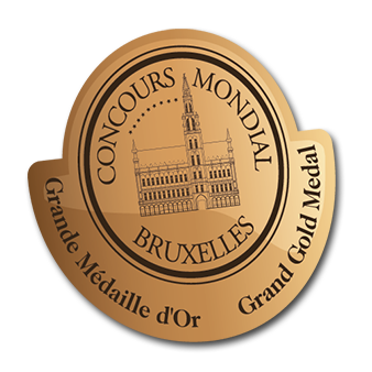 Jahrgang 2015:  Goldmedaille, Concours Mondial de Bruxelles 2016