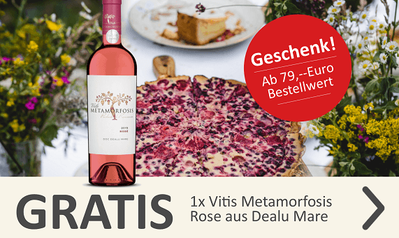 Gratisaktion im Online-Shop für rumänische Weine – Geschenk oder Vorteil beim Kauf sichern
