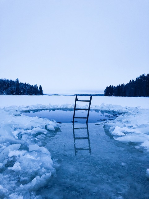 Der Blockhausgarten als Ort für das heimische Eisbad