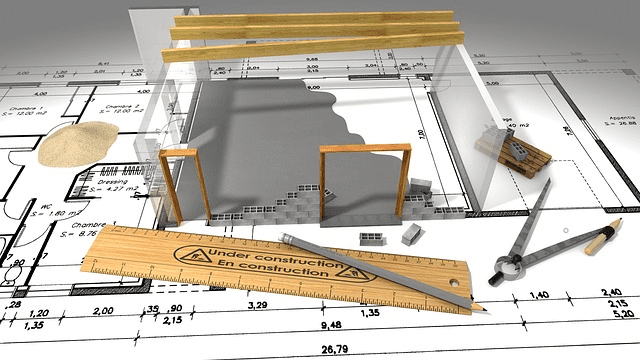 Holzhaus - Entwurf - Grundriss eines Hauses - Blockhaus Planung - Bauen, Wohnblockhaus, Hausbau, Planung, Holzbau, Immobilien, Blockhäuser, Holzhäuser, Baustelle, Planen, Immobilie