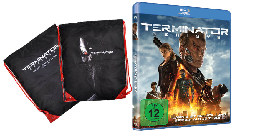 Terminator Genisys Blu-ray DVD - Paramount - kulturmaterial - Title - Fan Artikel Gewinnspiel