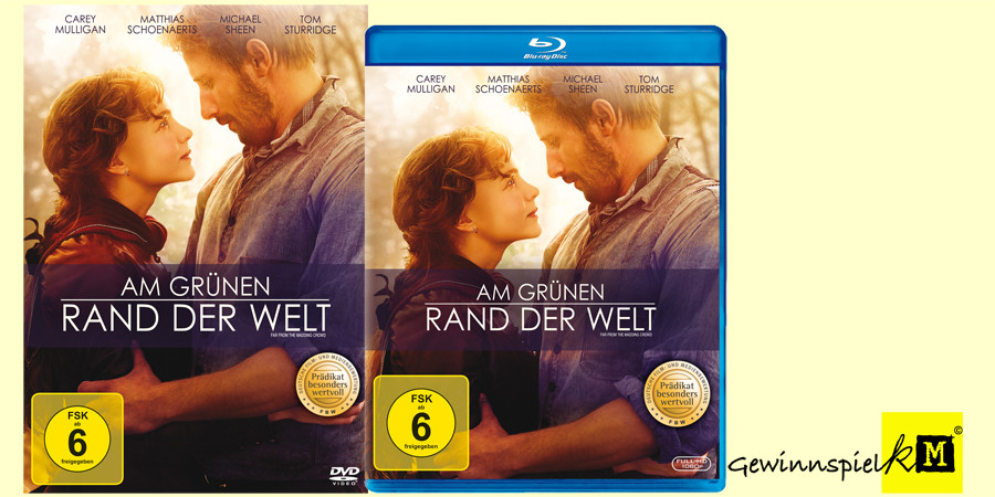 Am grünen Rand der Welt Blu-ray DVD- Carey Mulligan - Matthias Schoenaerts - Fox Home - kulturmaterial