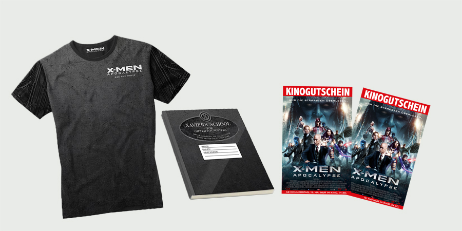 X-Men Apocalypse - 20th Century Fox - kulturmaterial - Fanartikel Gewinnspiel