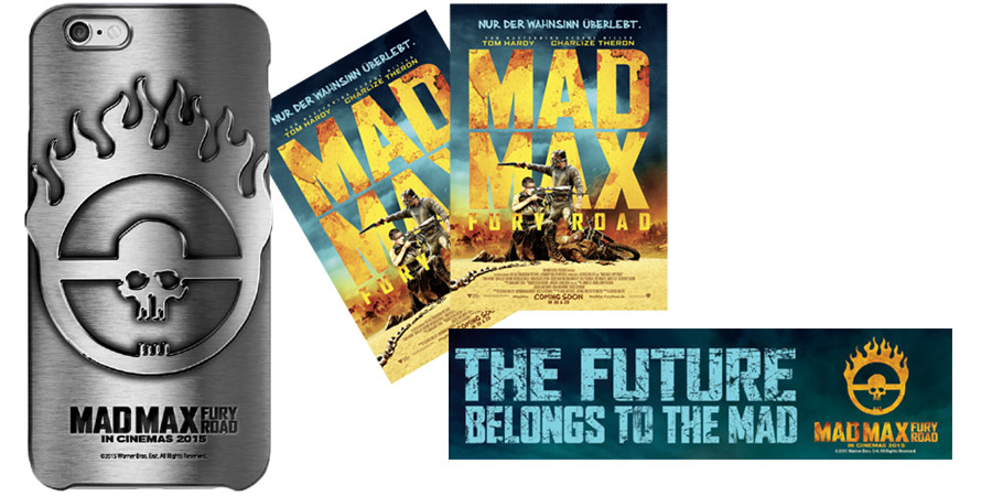 Mad Max Fury Road - Gewinnspiel - Warner Bros - kulturmaterial - Title - iPhone 6 Hülle - Kino Freikarten