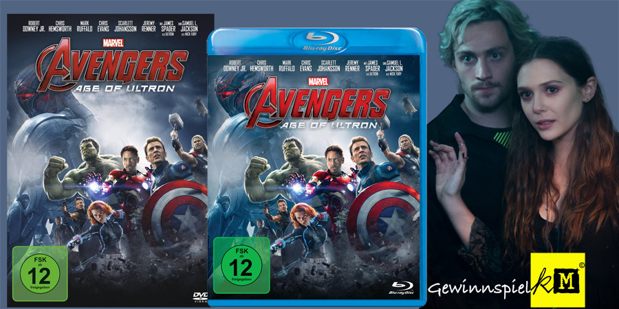 Avengers Age Of Ultron Blu-ray DVD - Marvel - kulturmaterial