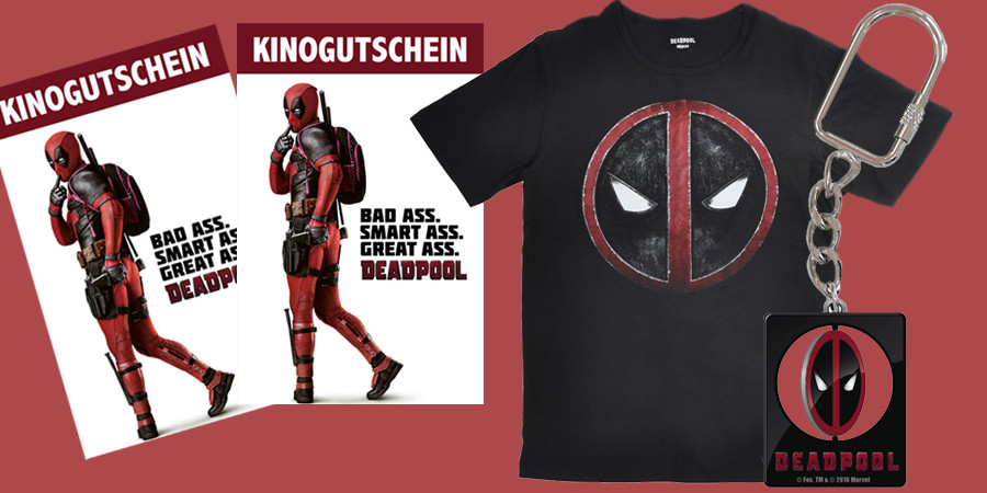 Deadpool - Marvel - Ryan Reynolds - 20th Century Fox - kulturmaterial - Fan Artikel Gewinnspiel