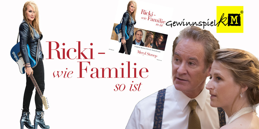 Ricki - wie Familie so ist  Kritik Gewinnspiel - Meryl Streep - Sony - kulturmaterial