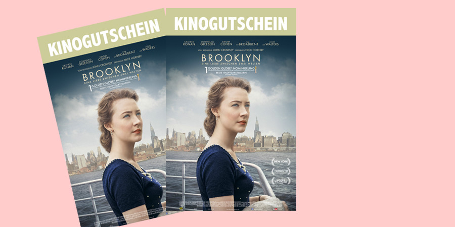 Brooklyn Kino Film - 20th Century Fox - kulturmaterial - Fan Artikel Gewinnspiel