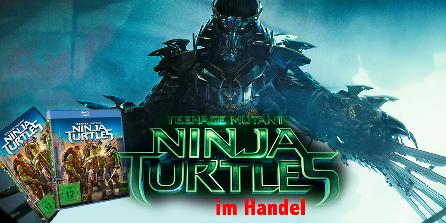 Teenange Mutant Ninja Turtles - Bluray - DVD -  Paramount - kulturmaterial 