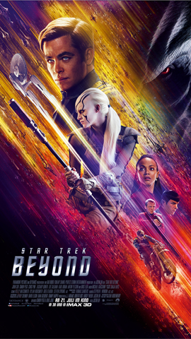 STAR TREK BEYOND - Paramount - kulturmaterial - German Poster