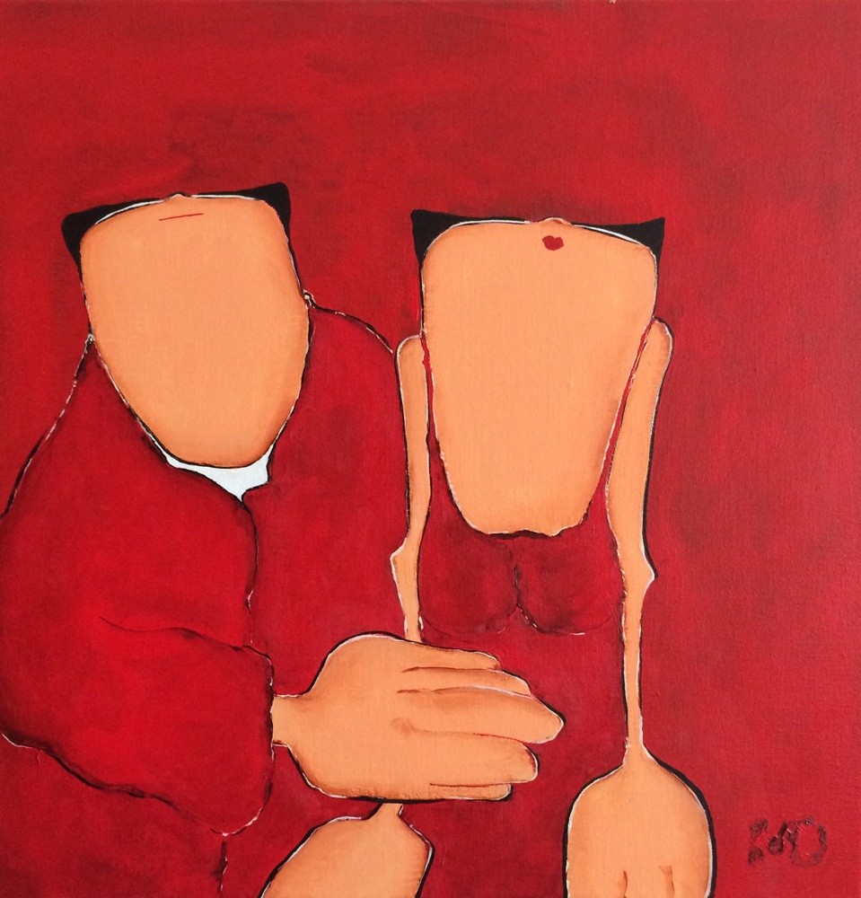 Perfect Match - Acryl - 50x50