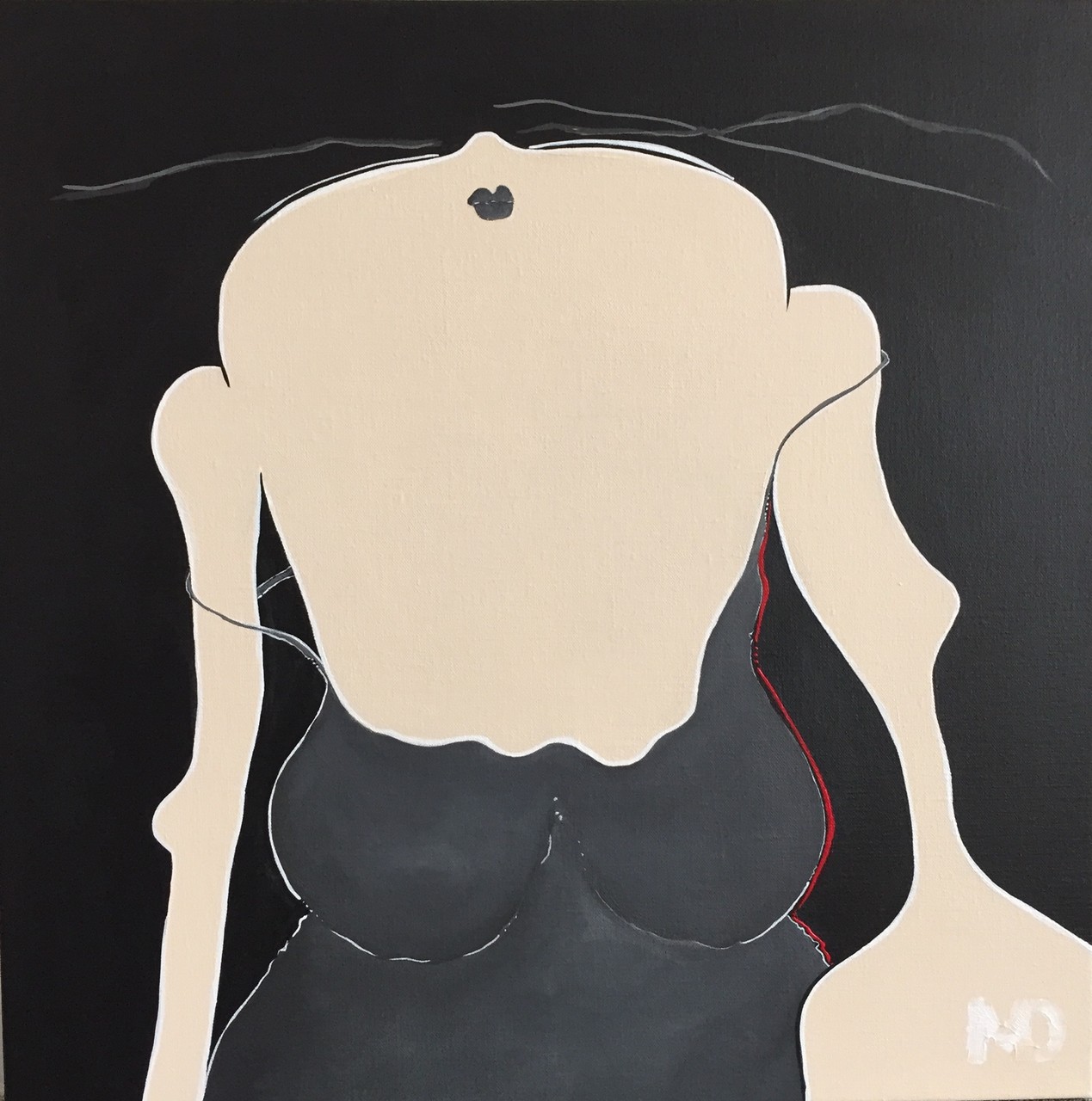 Infallible 2 - Acryl - 50x50