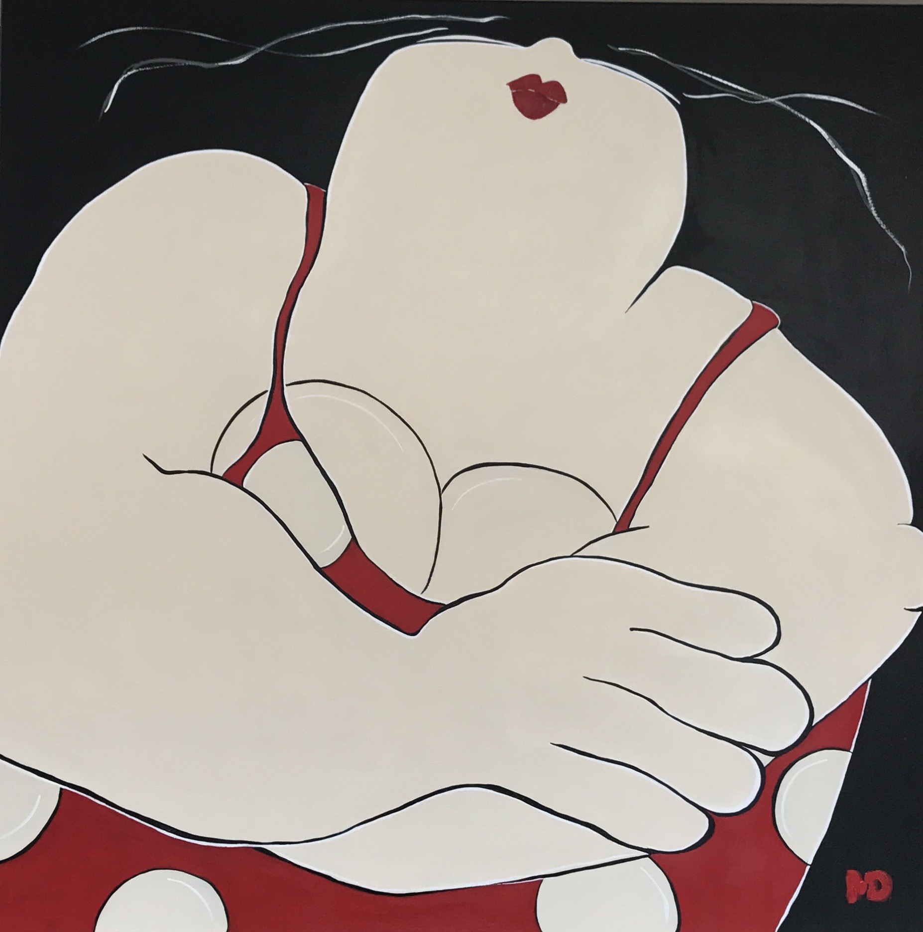 O Amor em Paz - Acryl - 100x100