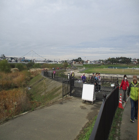 境川遊水池公園付近