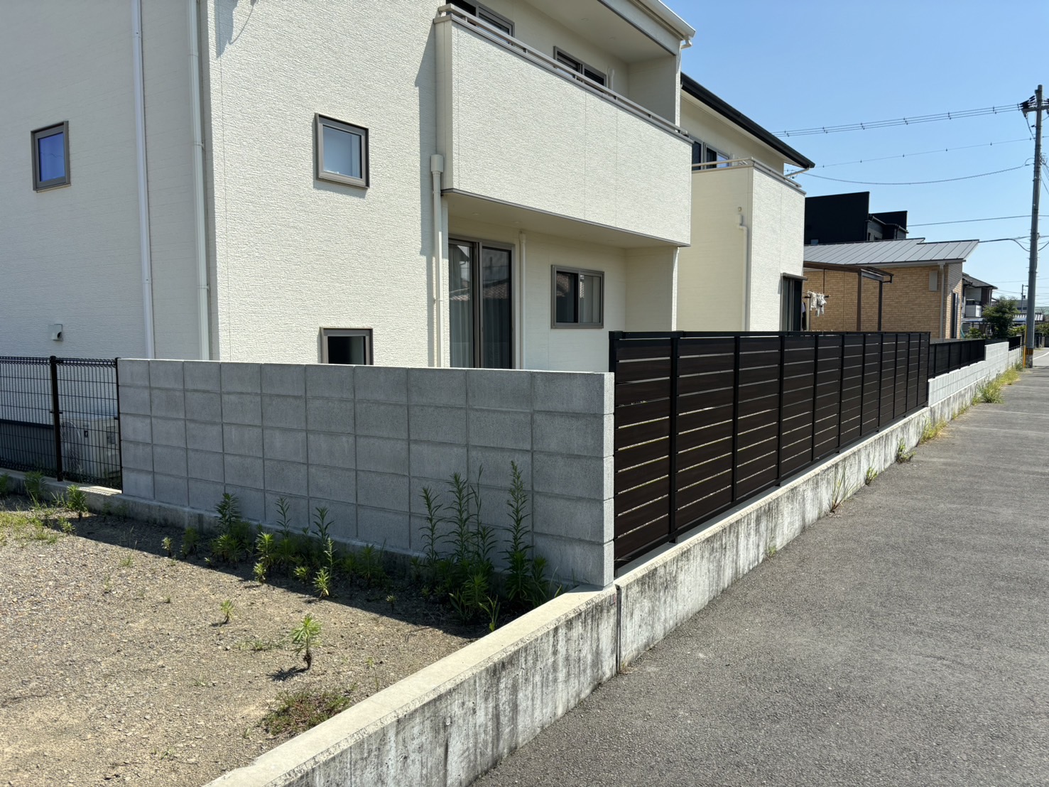 優彩の外構工事