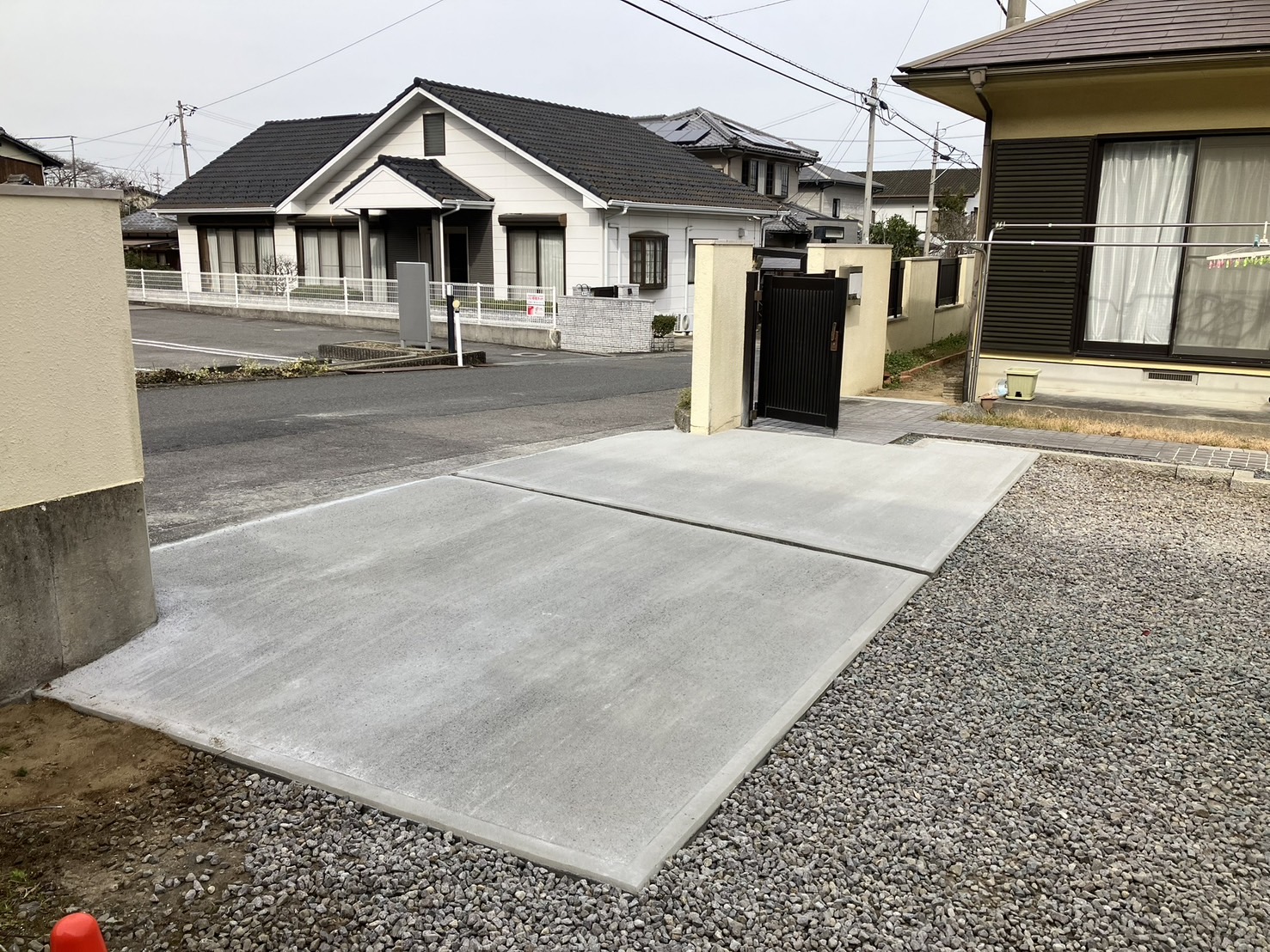 優彩の外構工事