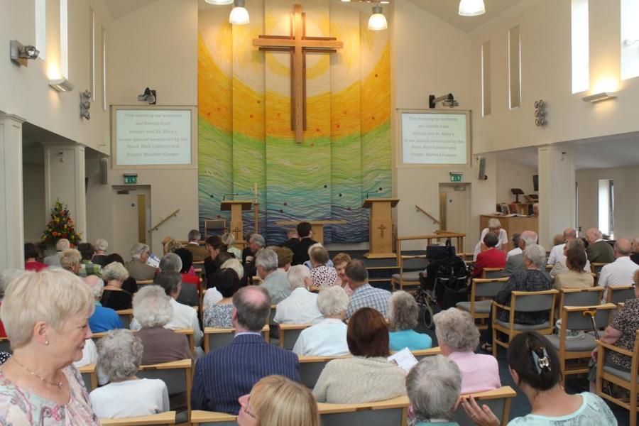 Gottesdienst in der Trinity Church