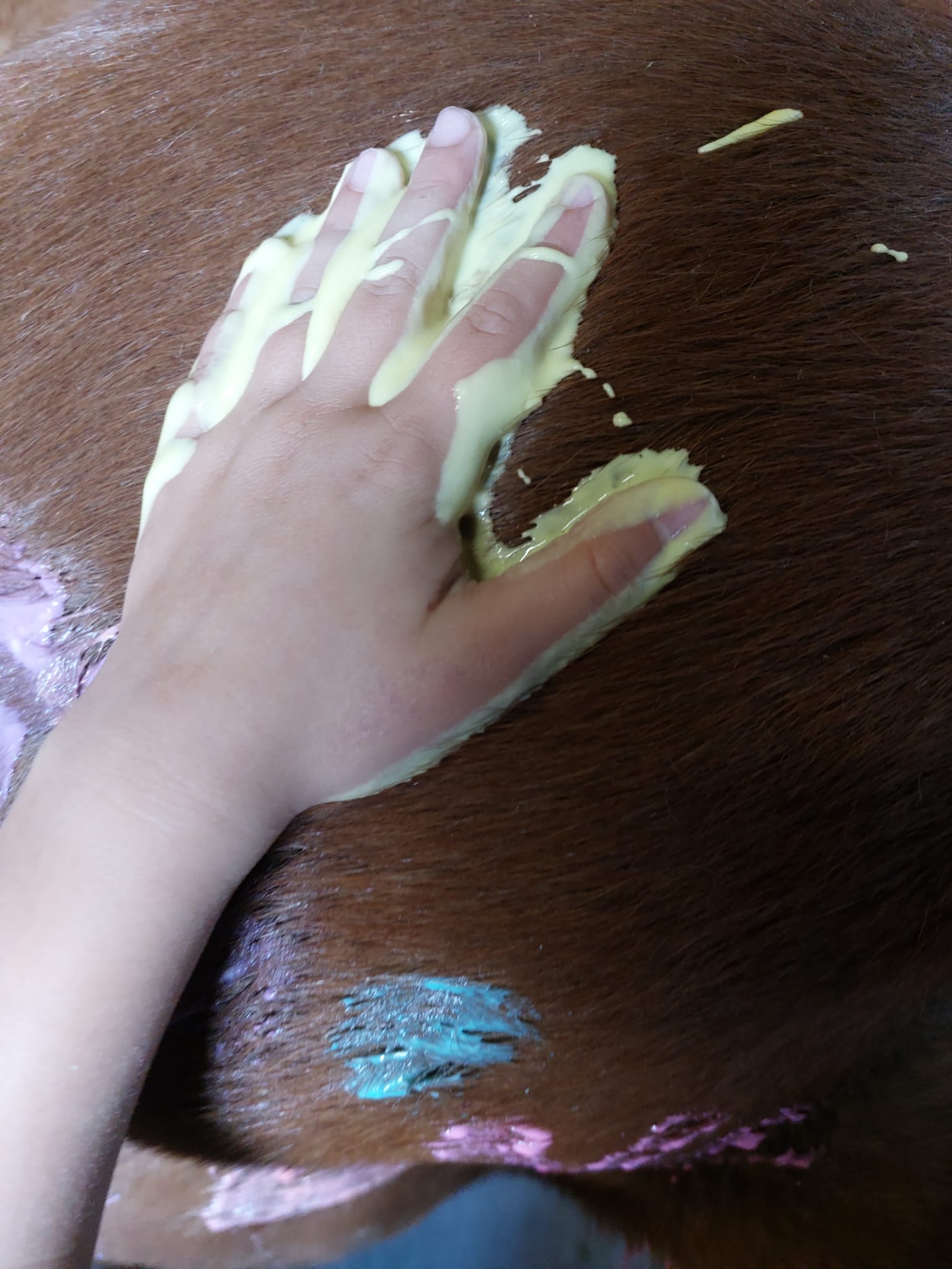 Fingermalfarben mal anders ...